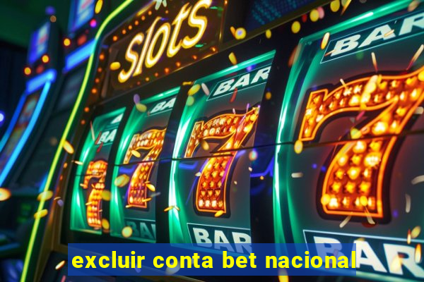 excluir conta bet nacional